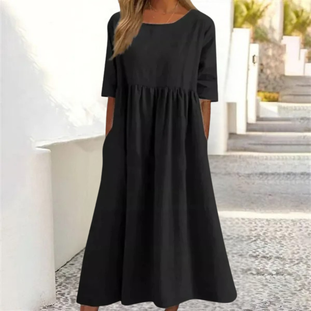 Women's Festive Casual Loose Fit Summer Flowing Dress