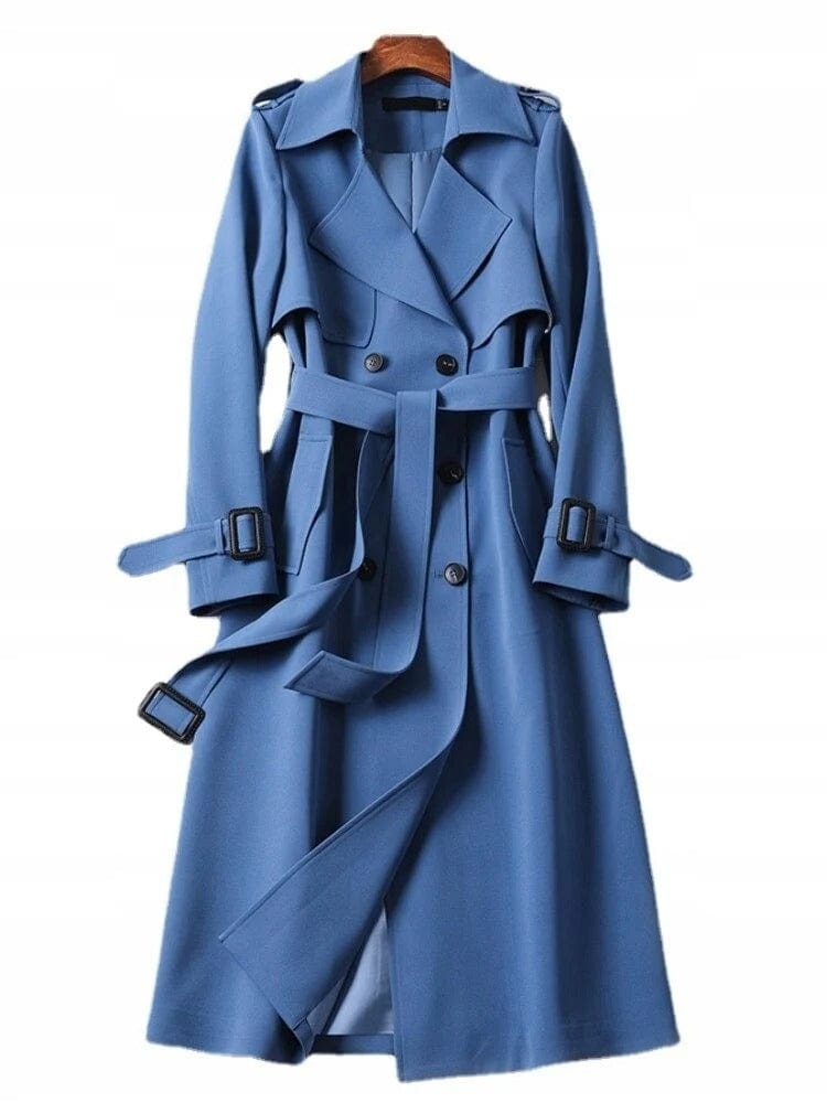Vintage Trendy Trench Coat for Women Timeless Edge with Modern Appeal